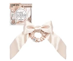 Ozdobná spirálová gumička s mašlí Invsibobble Scrunchie Slim Ballerina Bow - růžová (IB-SPSL-HP10003) - Invisibobble + dárek zdarma