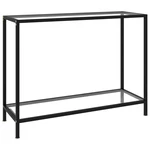 Console Table Transparent 39.4"x13.8"x29.5" Tempered Glass