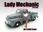 Lady Mechanic Katie Figurine for 1/24 Scale Models by American Diorama