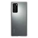 Eredeti tok Silicone Case  Huawei P40, Transparent