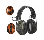 Elektronická ochranná sluchátka 3M® PELTOR® SportTac™ Slimline – Zelená / Oranžová Camo (Barva: Zelená / Oranžová Camo)