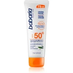 Babaria Sun Face opaľovací krém na tvár SPF 50+ 75 ml