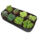 Garden Grow Bag Outdoor Vegetable Planter Garden Pots Garden Living Bag Fabric Grow Pot Gardening Supplies