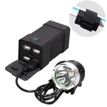 BIKIGHT P4 7200/8800/10400mAh Bike Bicycle Power Bank 2A Fast Charge Light Phone Power Supply