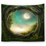 Fantasy Forest Tapestry Wall Hanging Landscape Wall Tapestry Home Decoration Hanging Painting