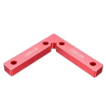 Drillpro Aluminum 90 Degree Precision Positioning L Squares Block 100/120/140mm Positioning Right Angle Ruler Clamping M