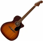 Fender Newporter Special Honey Burst Guitare Jumbo acoustique-électrique