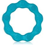 BabyOno Be Active Silicone Teether Ring kousátko Blue 1 ks