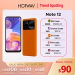 HOTWAV Note 12 6.8'' HD+ Large Display Android 13 8GB+128GB Octa-Core 48MP Triple Camera NFC 6180mAh Battery PD3.0 20W Charging