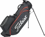 Titleist Players 4 Stand Bag Black/Black/Red