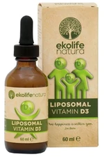 EKOLIFE NATURA Liposomal Vitamin D3 60 ml