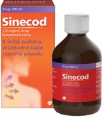 SINECOD 1,5mg/ml, sirup proti suchému kašli 200 ml