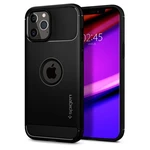 Ochranný kryt Spigen Rugged Armor pro Apple iPhone 12/12 Pro, černá