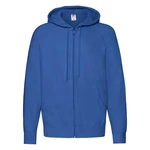 Blue Men's Hoodie Lightweight Zip Thru Hooded Sweat Fruit of the Loom