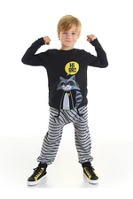 Denokids Raccoon Boy T-shirt Pants Suit