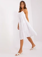 White summer dress for hangers OCH BELLA