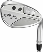 Callaway JAWS RAW Chrome Full Face Grooves Steel Club de golf - wedge Main droite 58° 08° Acier