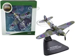 Bell Airacobra I Fighter Aircraft "601 County of London Squadron RAF Duxford" (August 1941) "Oxford Aviation" Series 1/72 Diecast Model Airplane by O