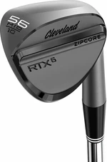 Cleveland RTX 6 Zipcore Black Satin Golfová palica - wedge Pravá ruka 58° 10° Wedge Flex