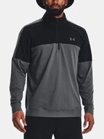 Under Armour UA Storm Midlayer HZ Black and Grey Men's Sports Sweatshirt