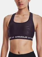 Bra Under Armour UA Crossback Mid Emboss-PPL - Women