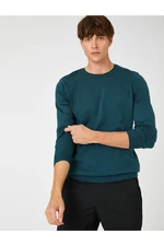 Koton Basic Knitwear Sweater Crew Neck Slim Fit