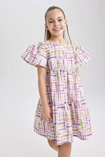 DEFACTO Regular Fit Cotton Woven Dress