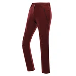 Women's softshell pants ALPINE PRO NUTTA pomegranate