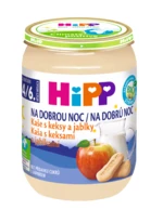 HiPP BIO Kaše na dobrou noc s keksy a jablky 190 g