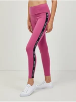 Dark pink brindle leggings with Guess Aline - Ladies