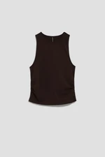 Women's top Moodo - brown