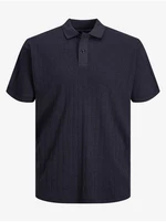 Dark blue Jack & Jones Connor Polo T-Shirt - Men