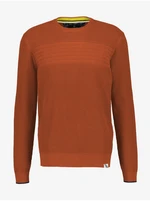 Orange men's sweater LERROS - Men