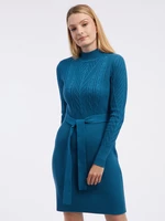 Orsay Petrol Women's Sweater Dress - Women's