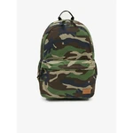 Brown-beige men's camouflage backpack Superdry Printed Montana