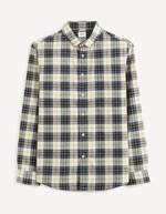 Celio Plaid Cotton Shirt - Men