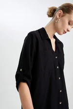 DEFACTO Regular Fit Long Sleeve Shirt