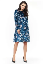 Infinite You Woman's Dress M148 Navy Blue