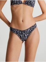 Black Women's Patterned Bottoms Calvin Klein Underwear - Women