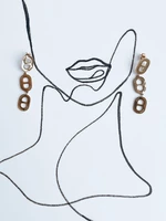 NORONHA Gold Dstreet Earrings
