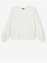 White Girly Oversize Sweatshirt name it Dute - Girls