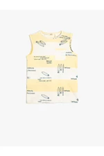 Koton Singlets Sleeveless Printed Cotton