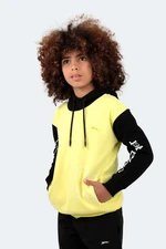 Slazenger Djuro Unisex Kids' Sweatshirt Yellow