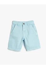 Koton Denim Shorts With Pocket Cotton