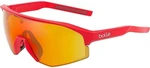 Bollé Lightshifter XL Red Matte/Phantom Brown Red Photochromic Okulary rowerowe