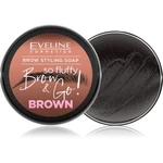 Eveline Cosmetics Brow & Go! stylingové mýdlo na obočí odstín Brown 25 g