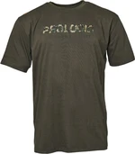 Prologic Camiseta de manga corta Camo Letter T-Shirt Olive Green M