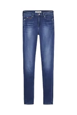 Tommy Jeans Jeans - Tommy Hilfiger NORA MR SKNY NNMBS blue