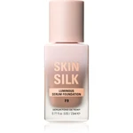 Makeup Revolution Skin Silk Serum Foundation ľahký make-up s rozjasňujúcim účinkom odtieň F9 23 ml