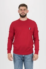 Tommy Hilfiger Sweater - PERFORMANCE ORGANIC COTTON CREW red